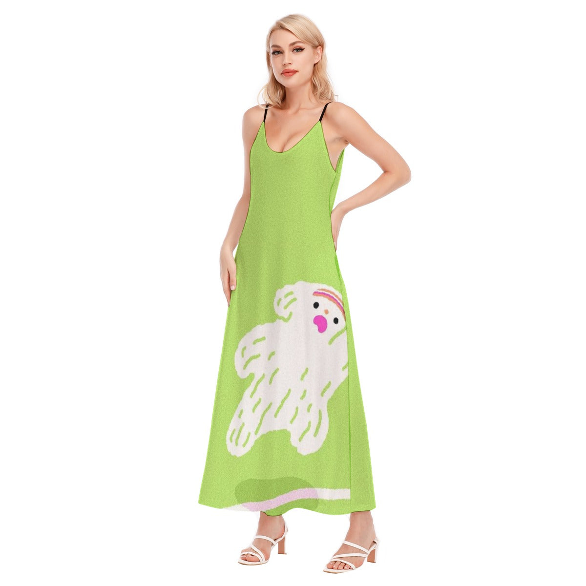 All-Over Print Women's Sling Dress