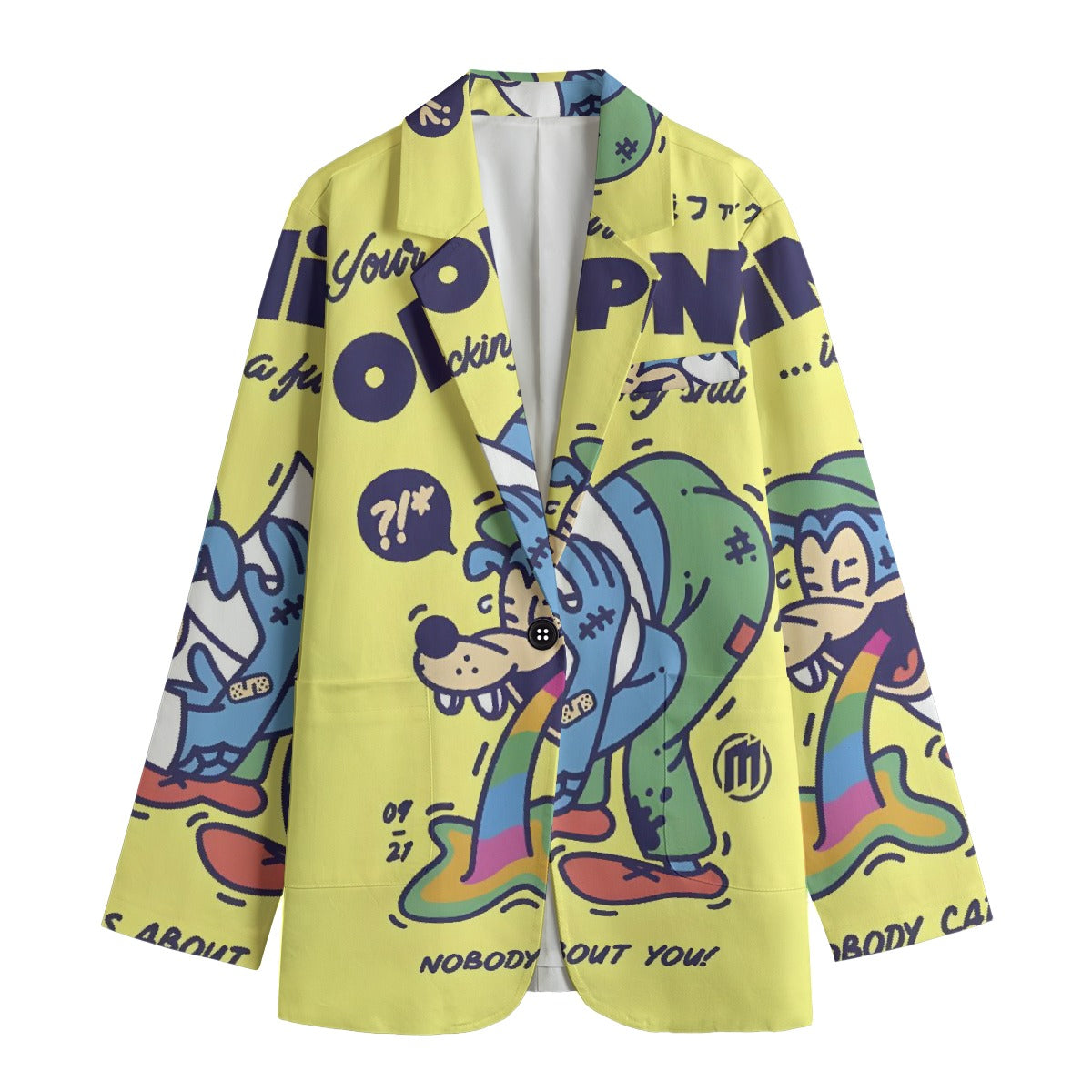 All-Over Print Women's Leisure Blazer