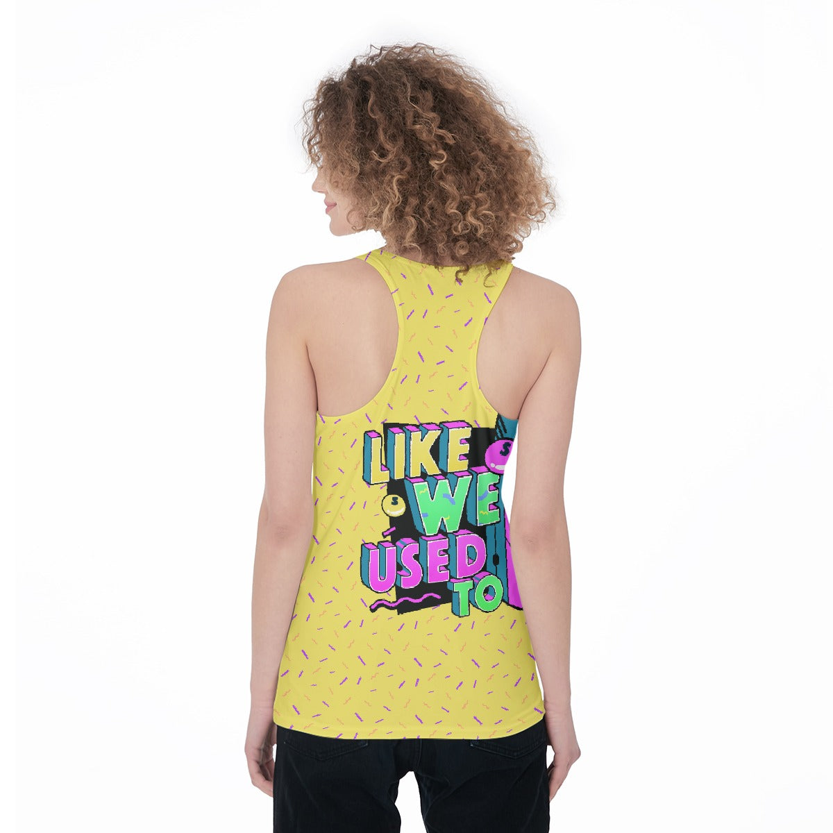 All-Over Print Women's Racerback Tank Top