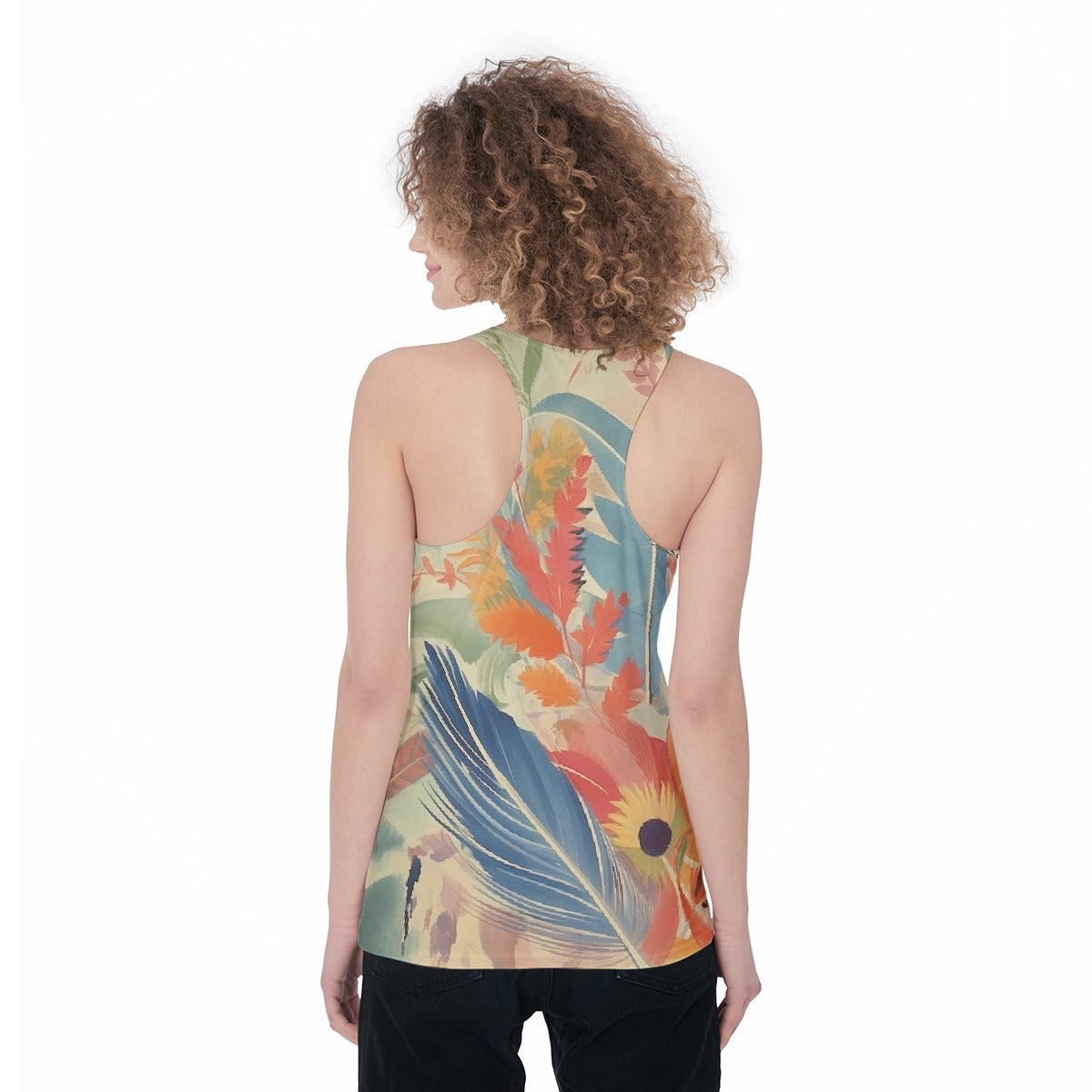 All-Over Print Women's Racerback Tank Top