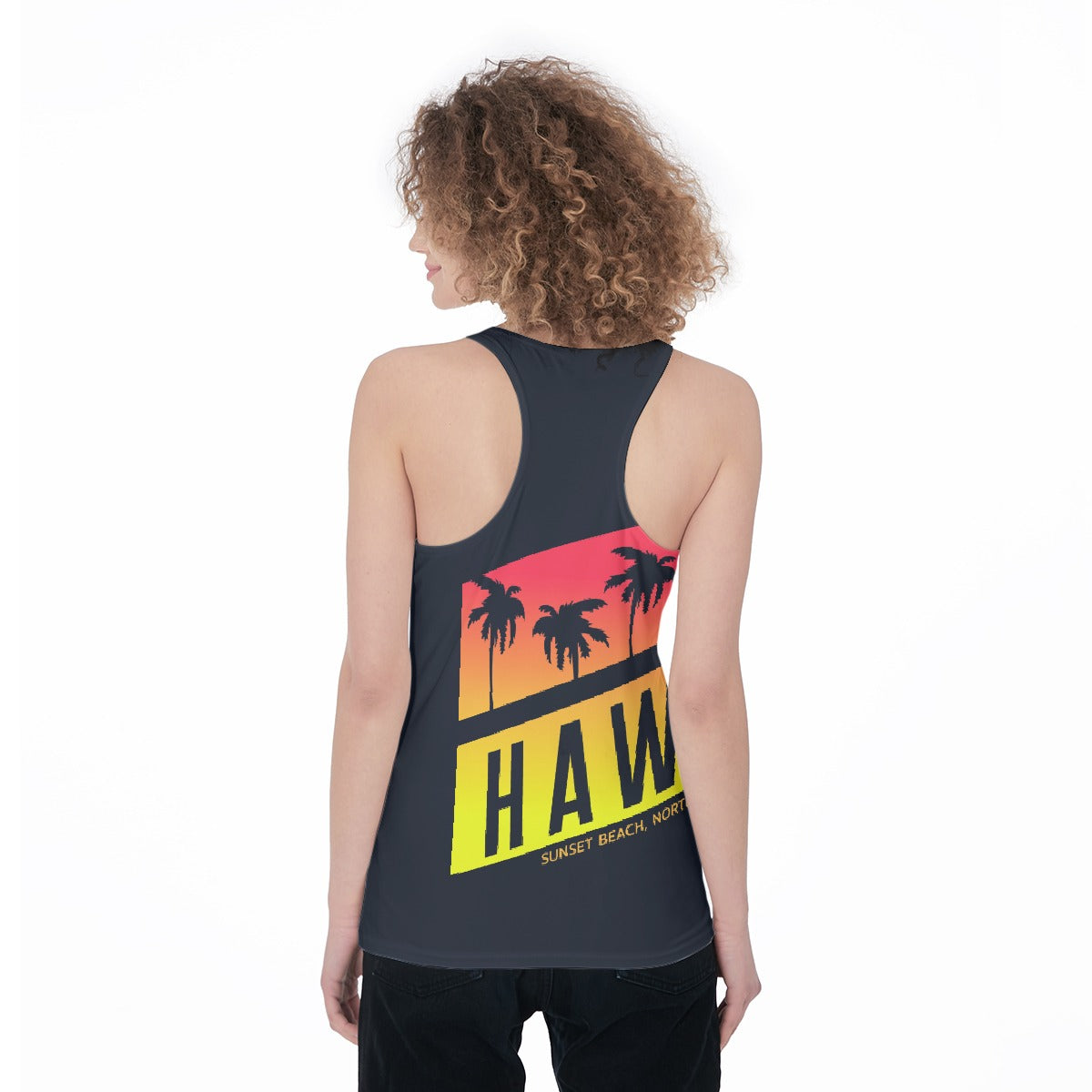 All-Over Print Women's Racerback Tank Top