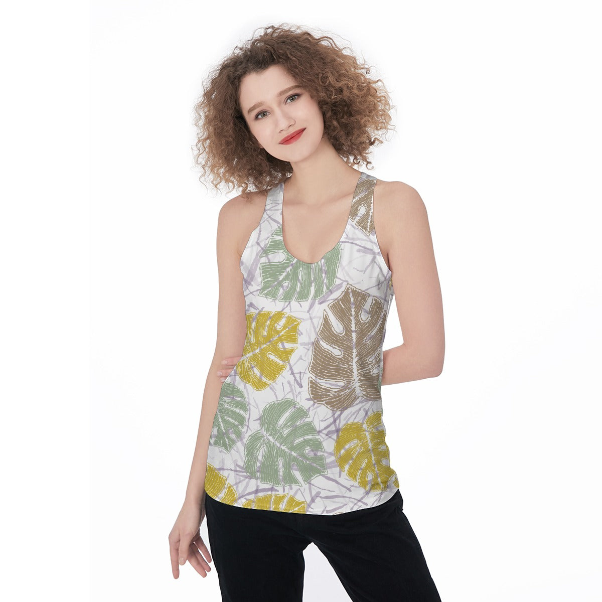 All-Over Print Women's Racerback Tank Top