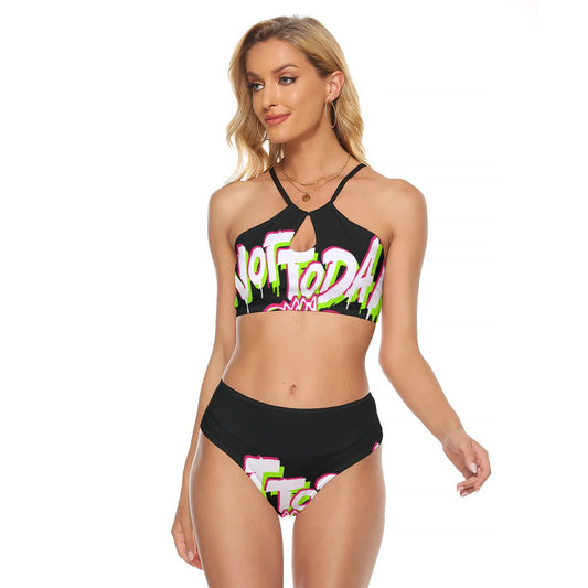 All-Over Print Women's Cami Keyhole One-piece Swimsuit