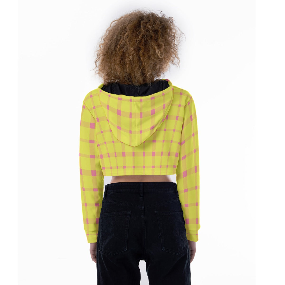 All-Over Print Women's Crop Top Hoodie