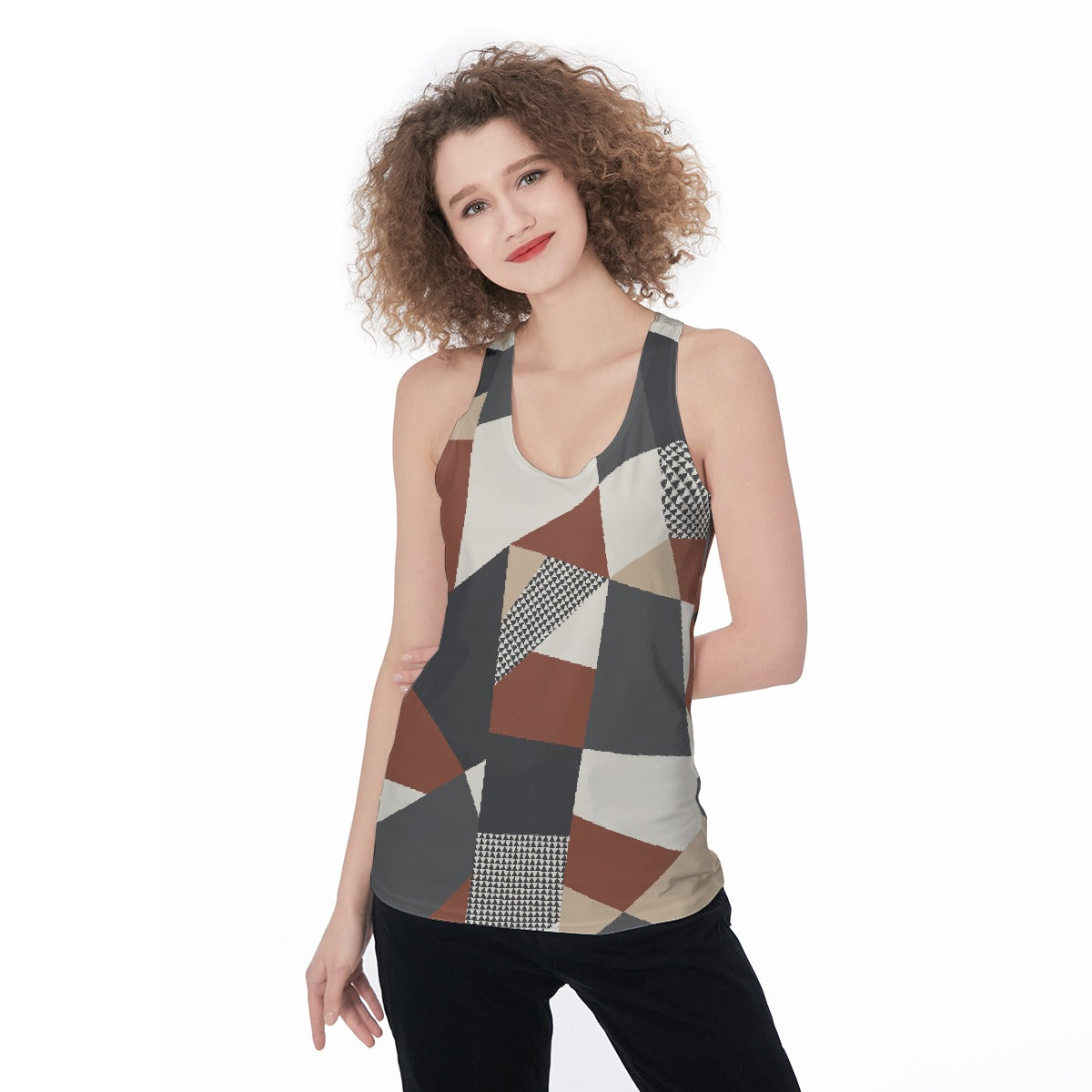 All-Over Print Women's Racerback Tank Top
