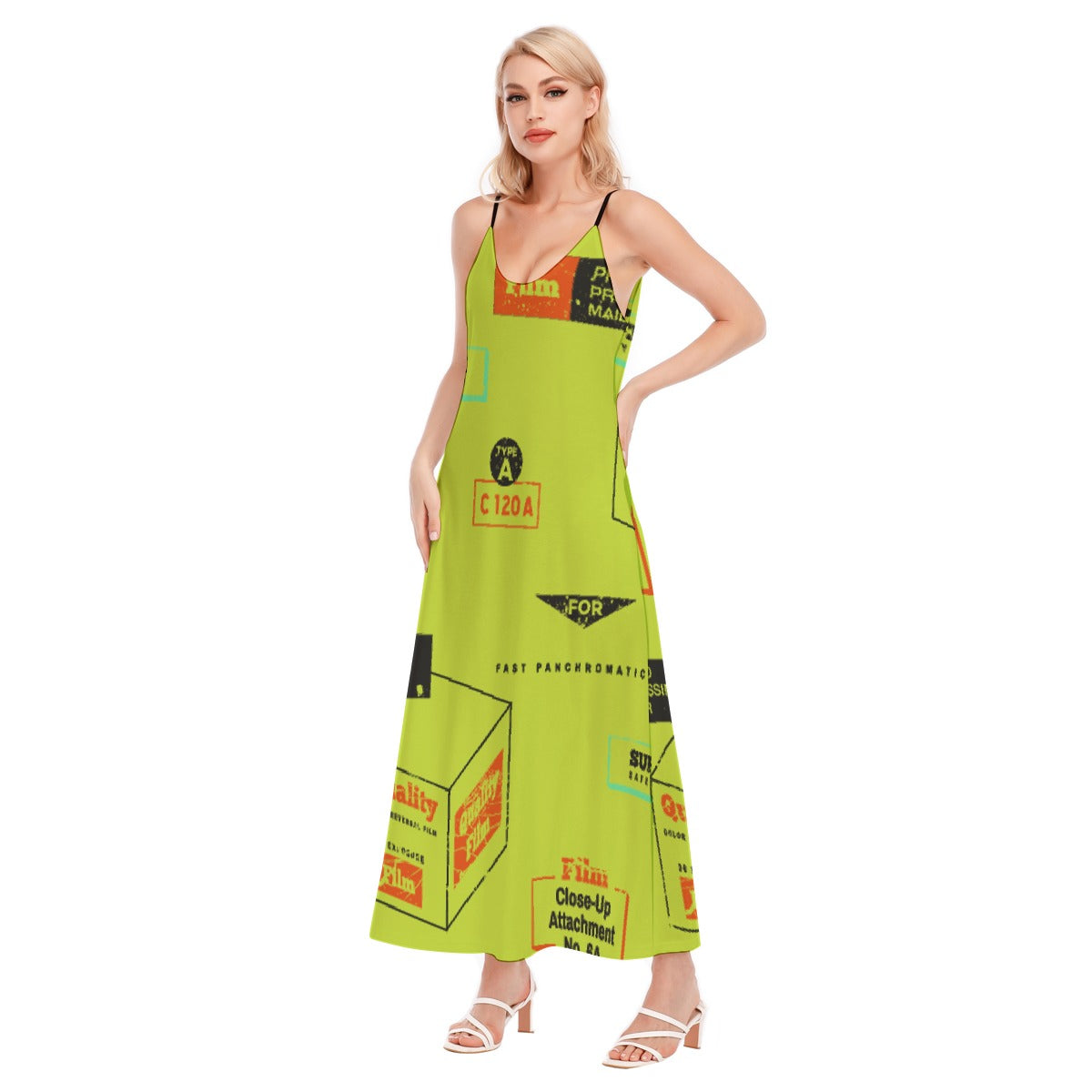All-Over Print Women's Sling Dress