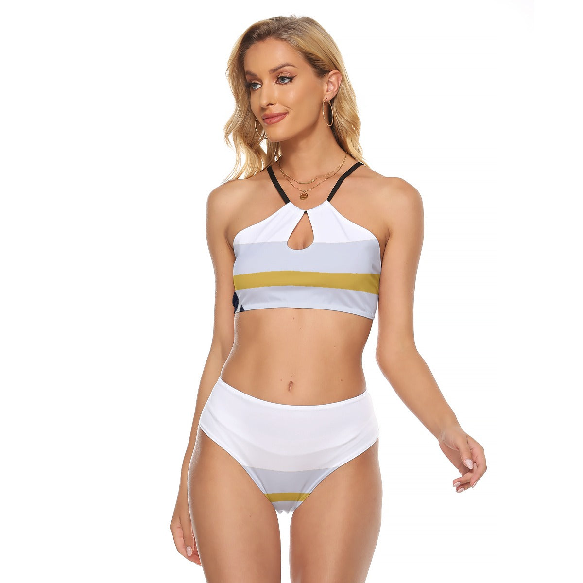 All-Over Print Women's Cami Keyhole One-piece Swimsuit