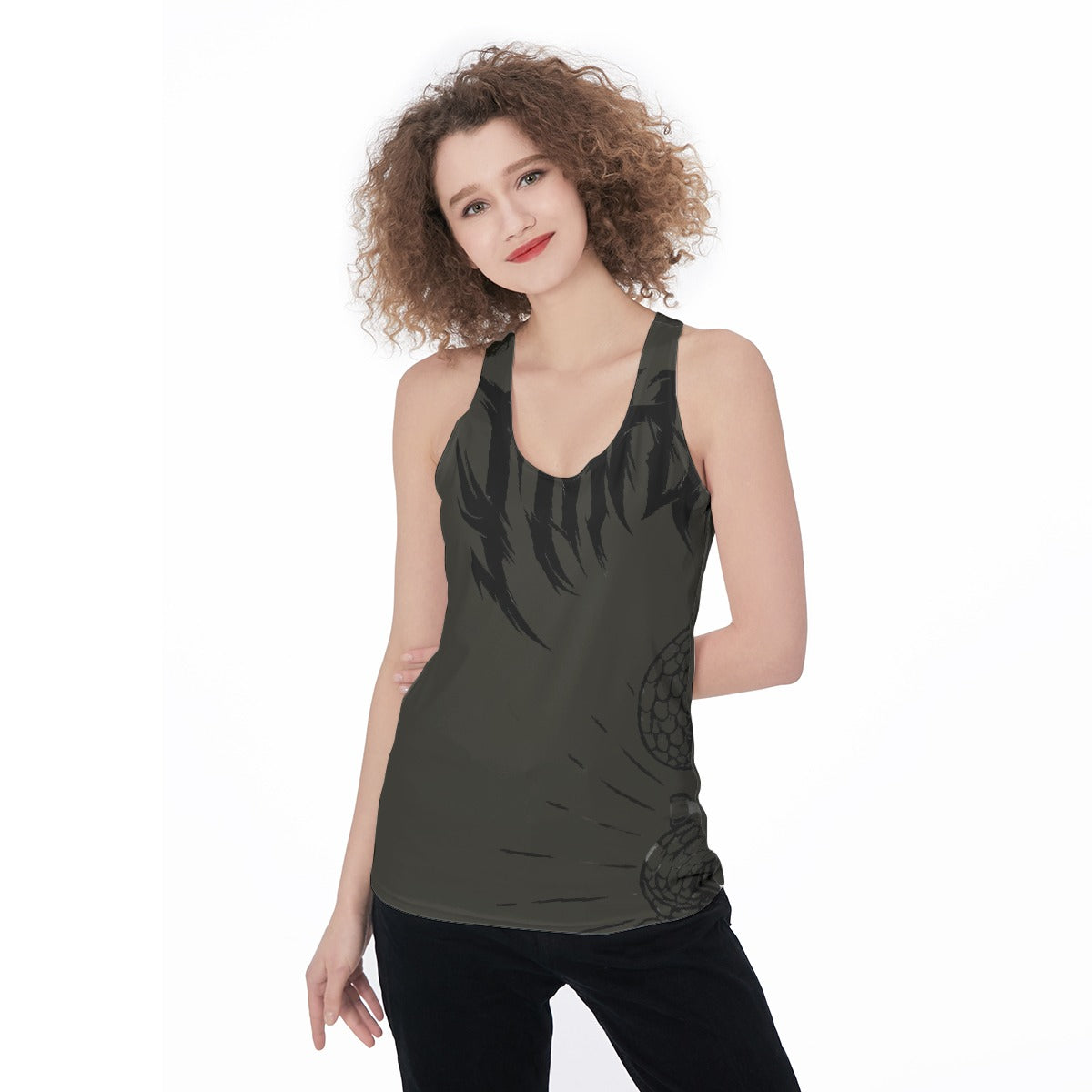 All-Over Print Women's Racerback Tank Top