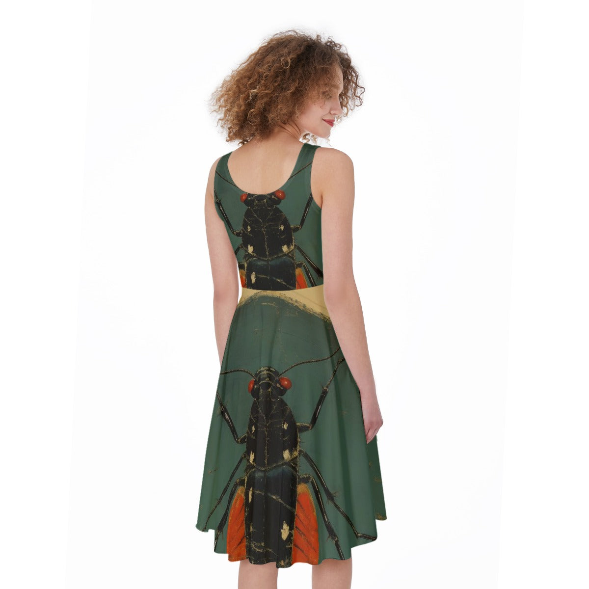 All-Over Print Women's Sleeveless Dress