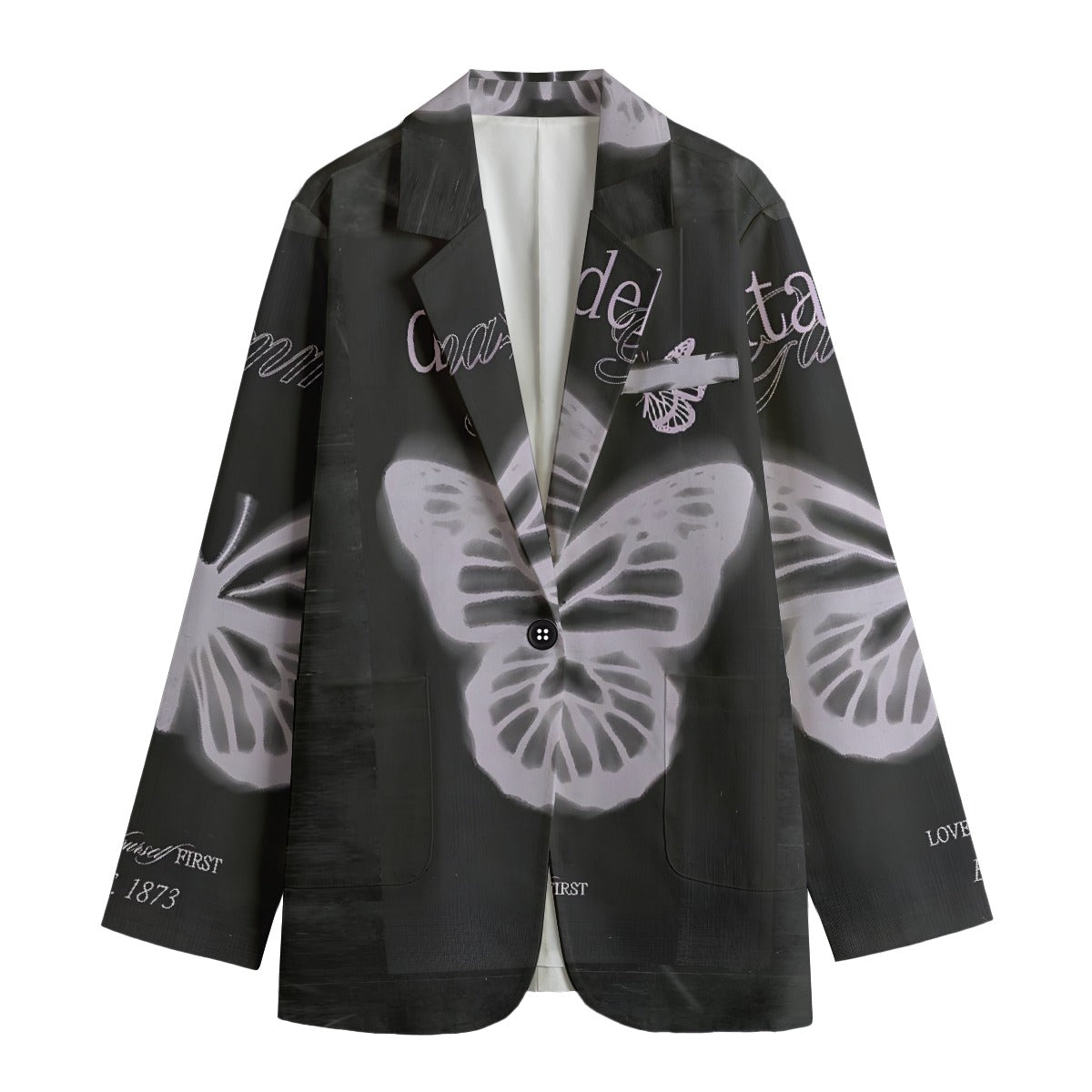 All-Over Print Women's Leisure Blazer