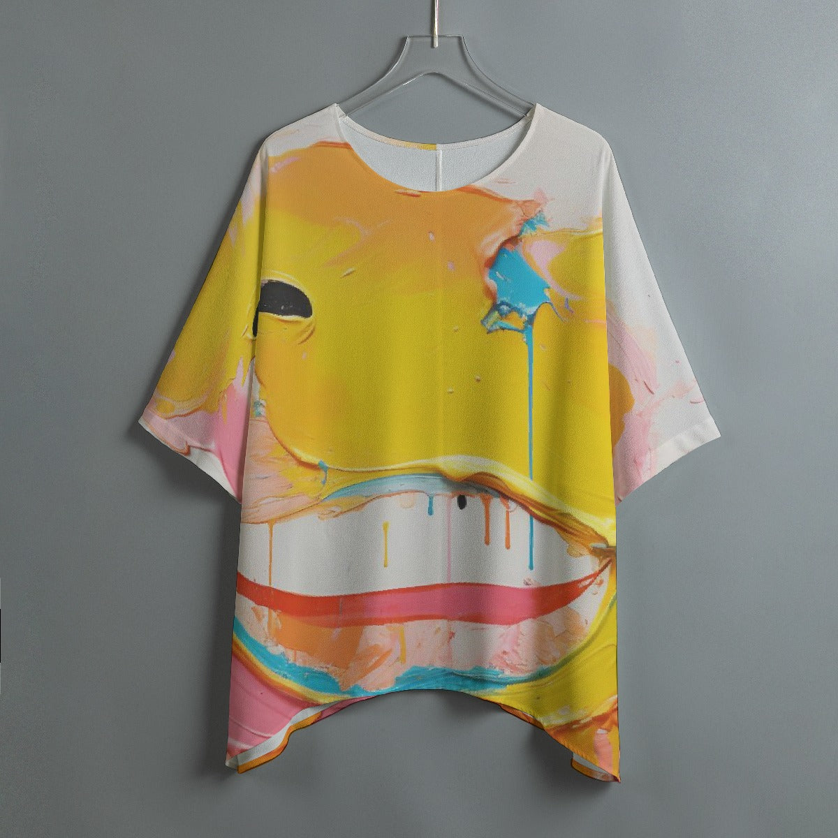 All-Over Print Women's Bat Sleeve Shirt