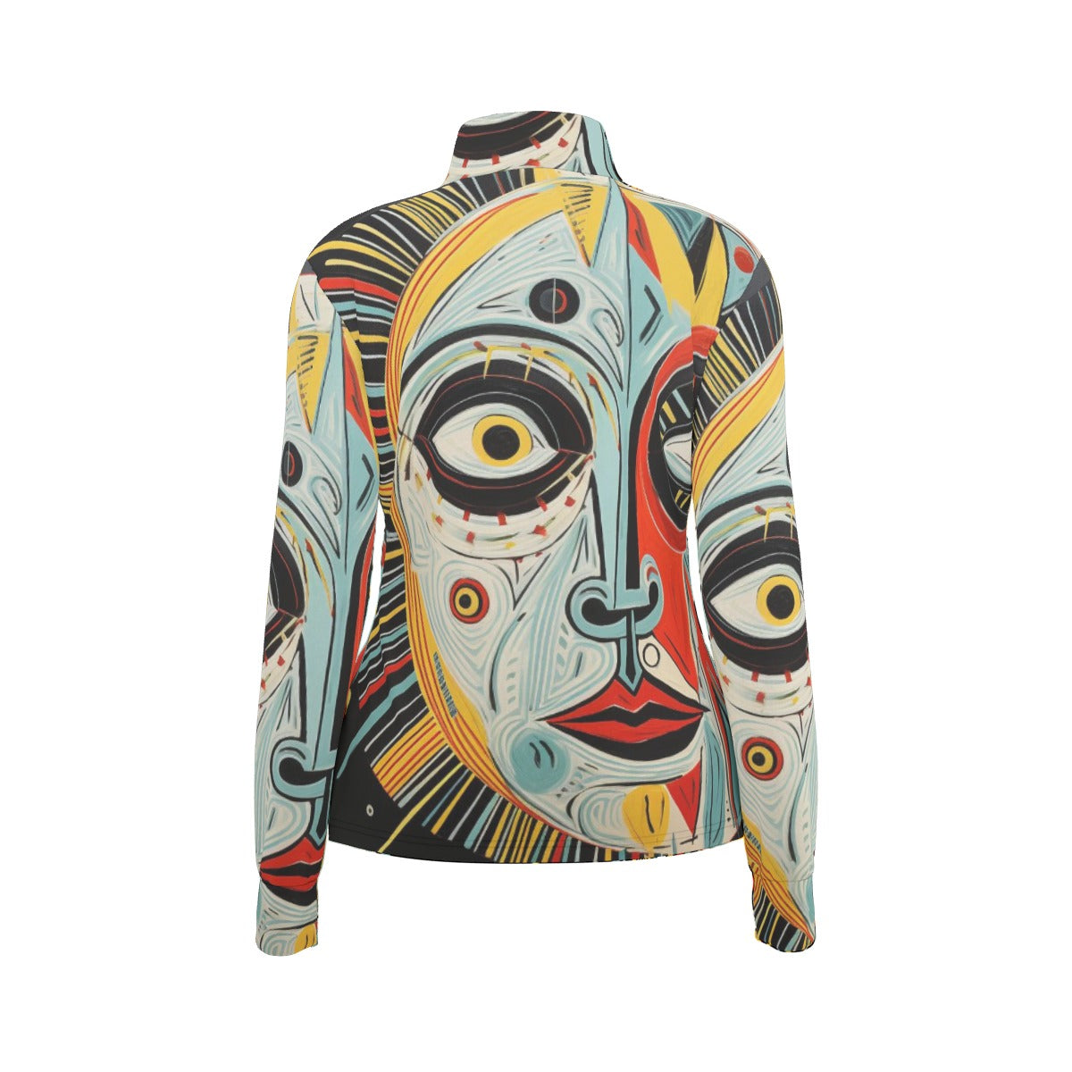 All-Over Print Women's Long Sleeve Thumbhole Jacket