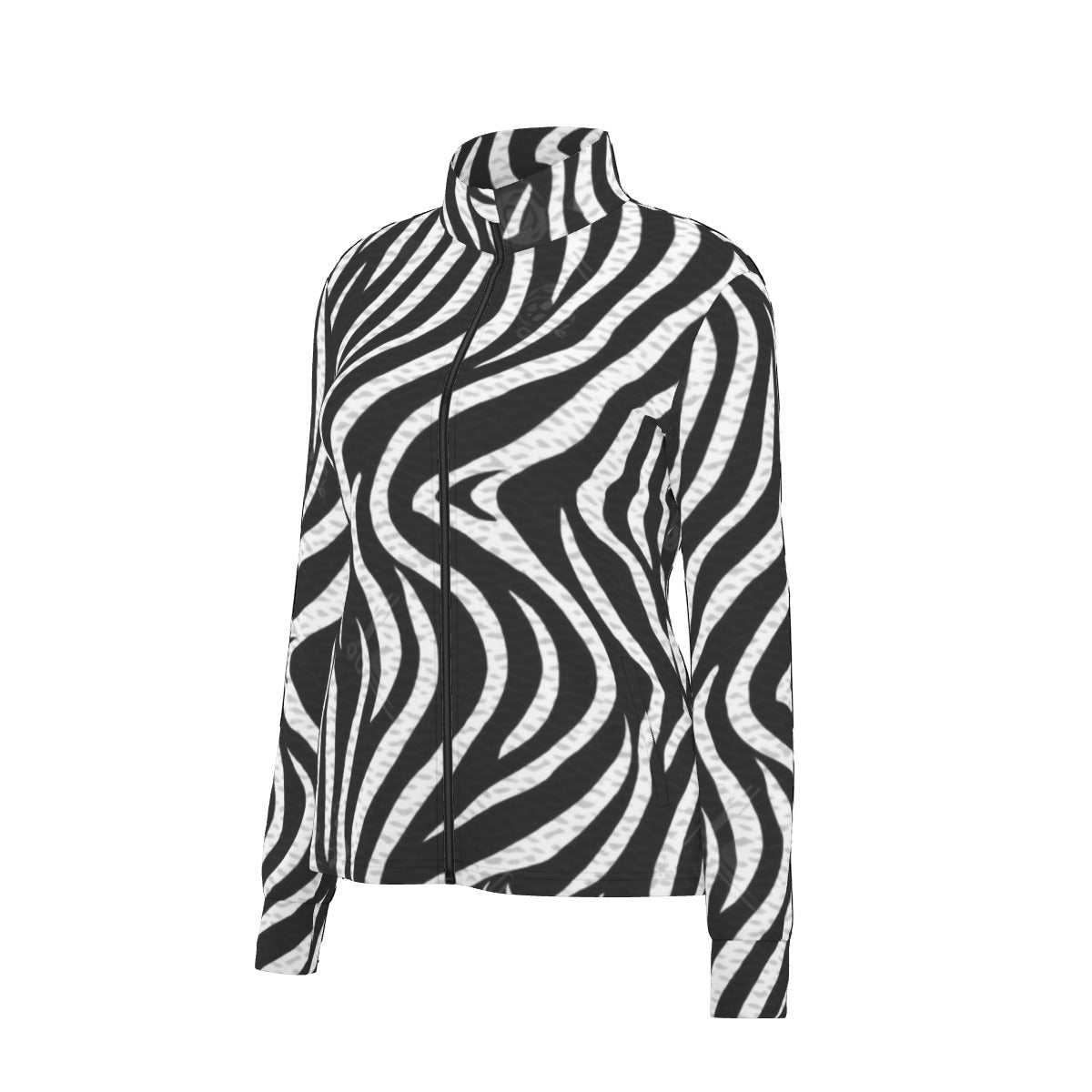 All-Over Print Women's Long Sleeve Thumbhole Jacket