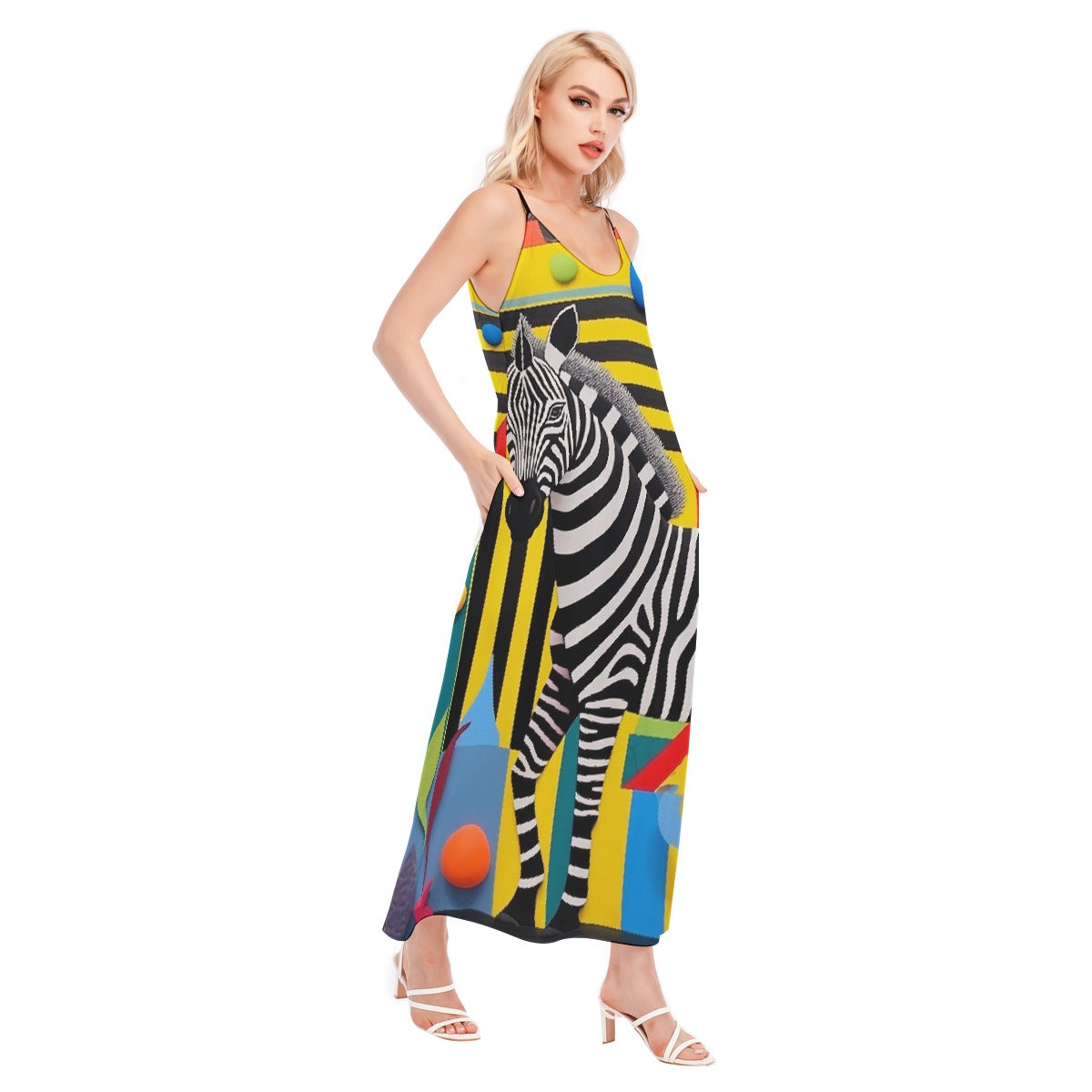 All-Over Print Women's Sling Dress