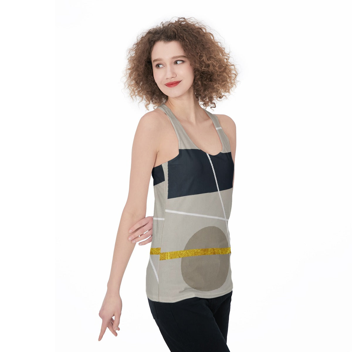 All-Over Print Women's Racerback Tank Top