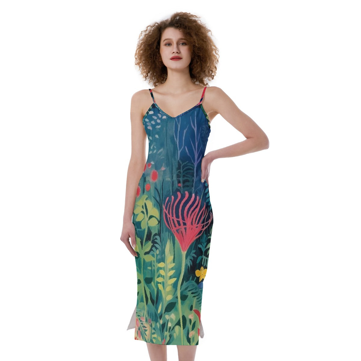 All-Over Print Women's Cami Dress