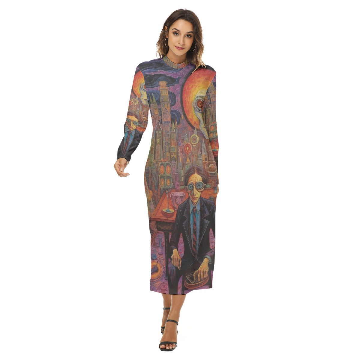 All-Over Print Women's Hip Dress