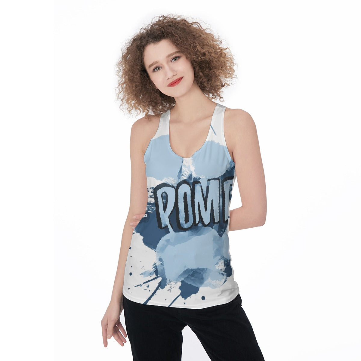 All-Over Print Women's Racerback Tank Top