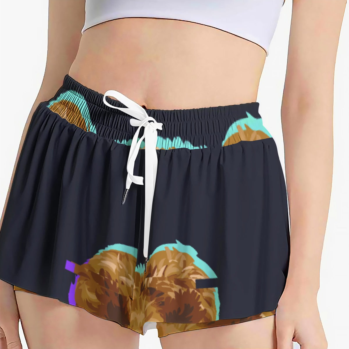 All-Over Print Women's Sport Skorts With Pocket