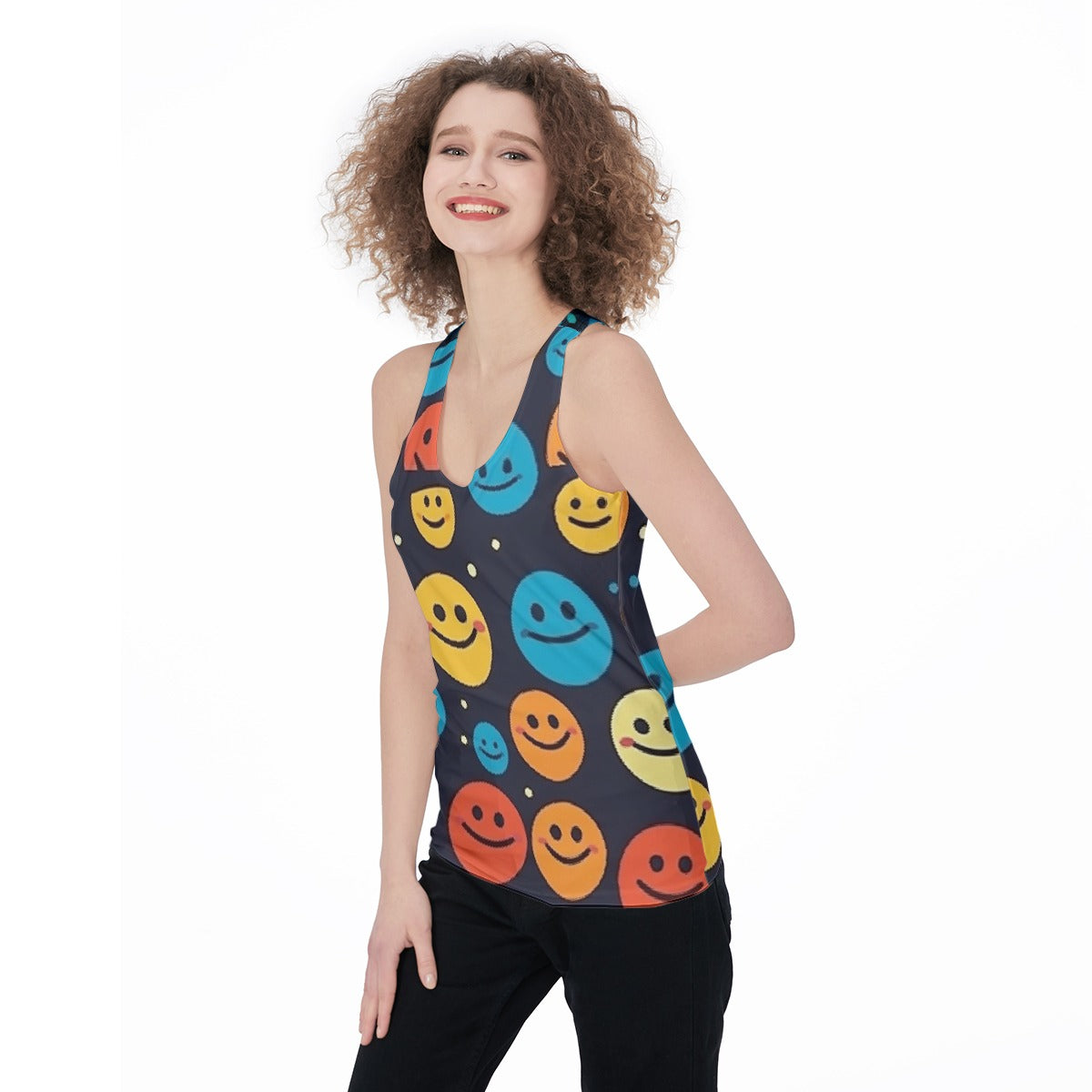 All-Over Print Women's Racerback Tank Top