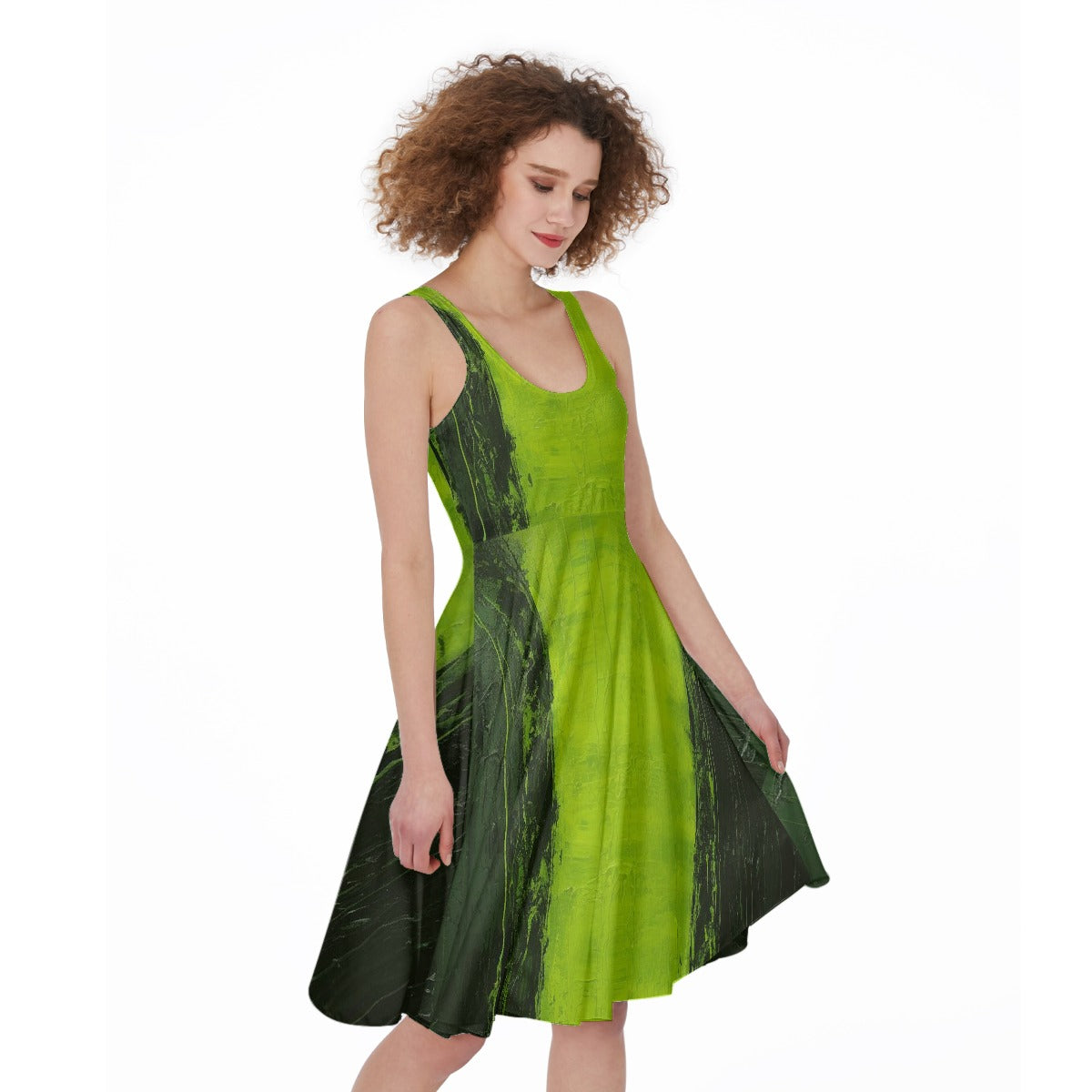 All-Over Print Women's Sleeveless Dress