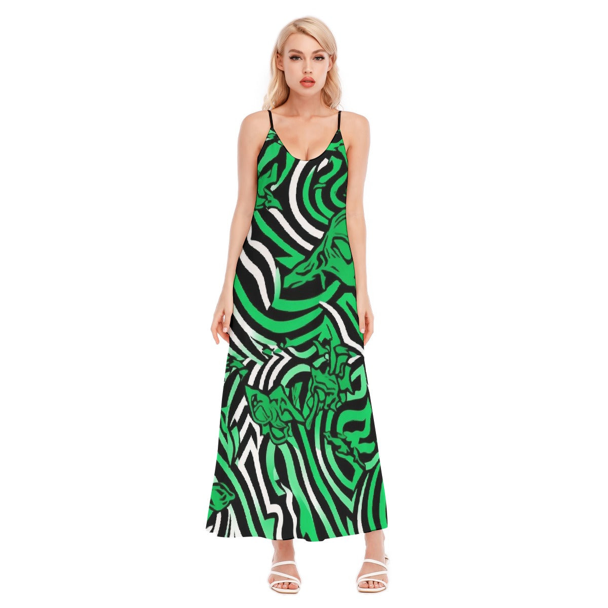 All-Over Print Women's Sling Dress