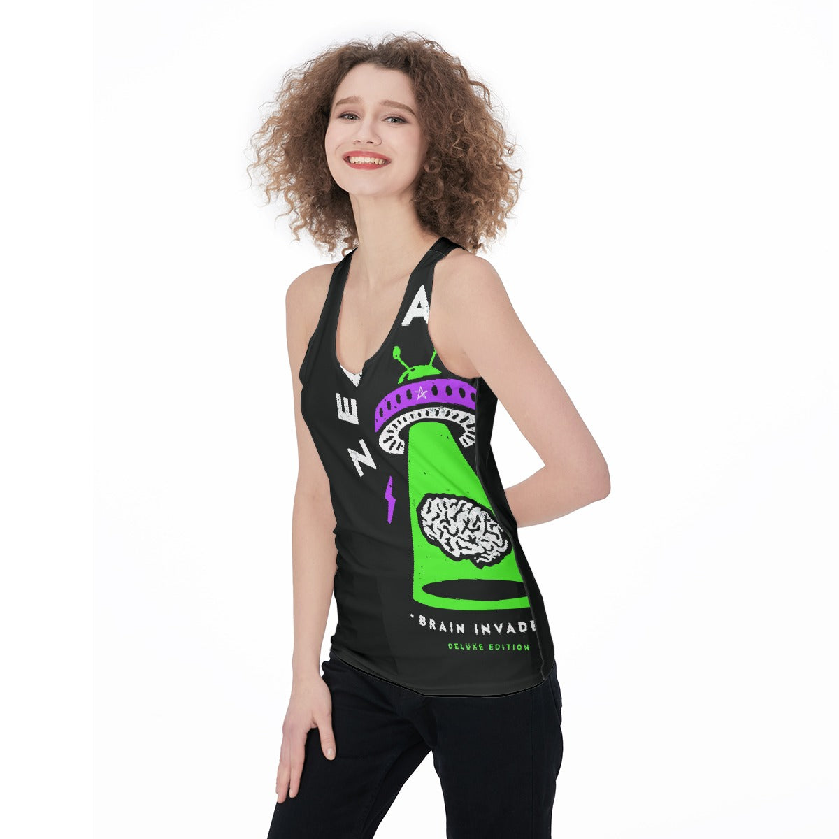 All-Over Print Women's Racerback Tank Top