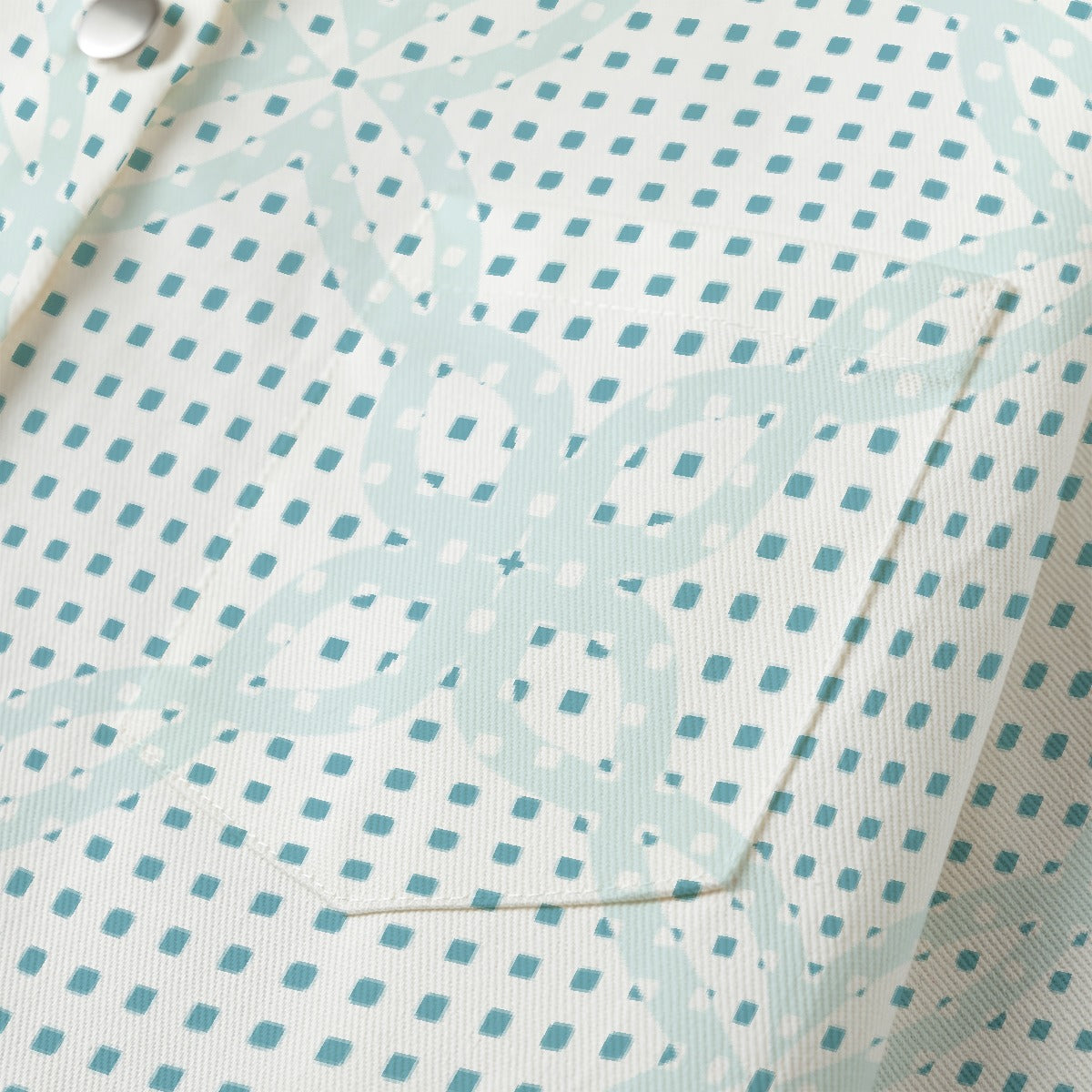 All-Over Print Women's Cropped Jacket | 245GSM Cotton