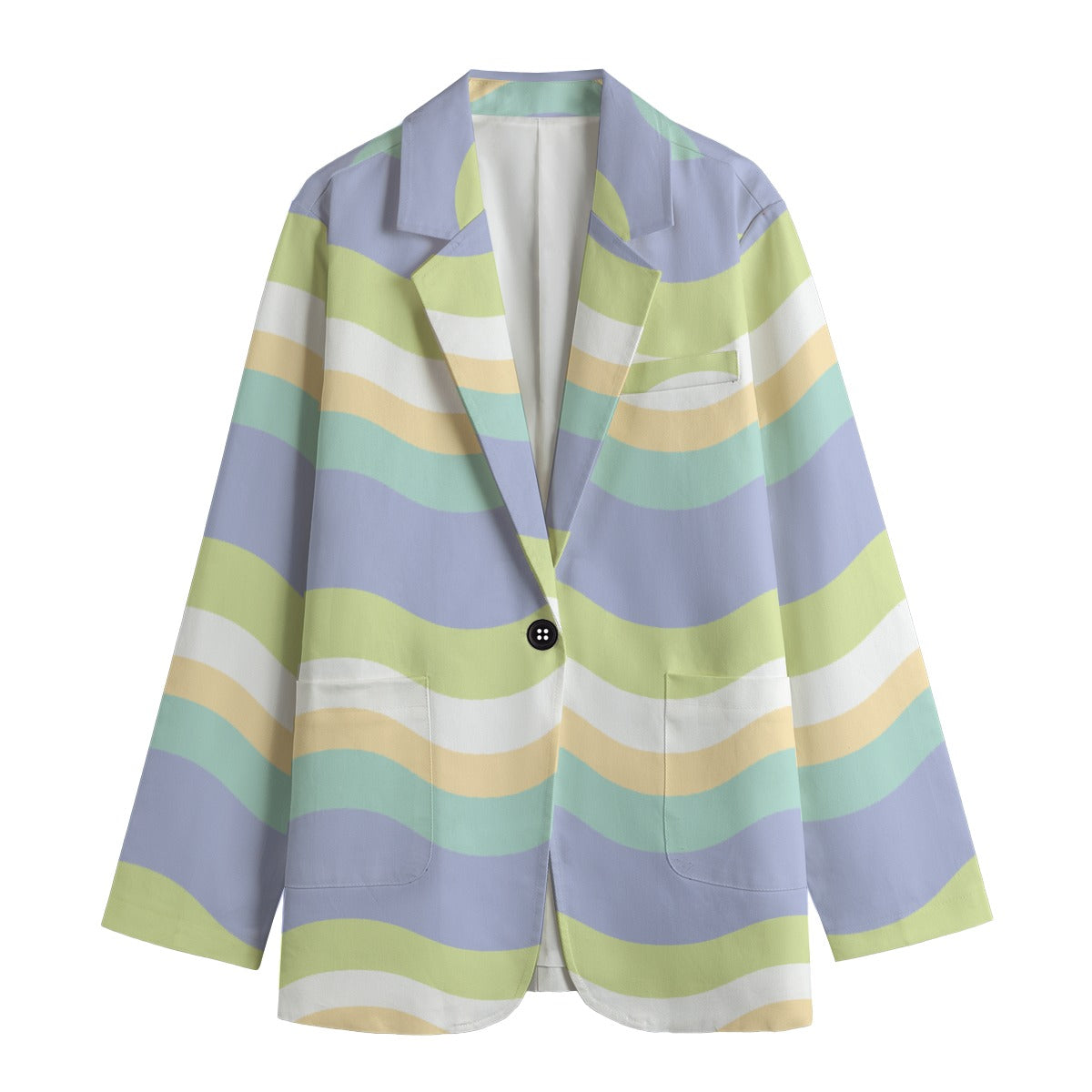 All-Over Print Women's Leisure Blazer