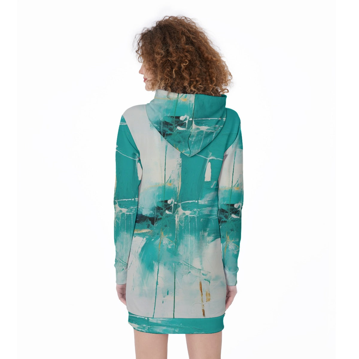 All-Over Print Women's Long Hoodie