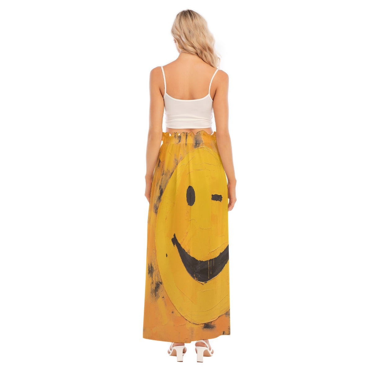 All-Over Print Women's Side Split Skirt