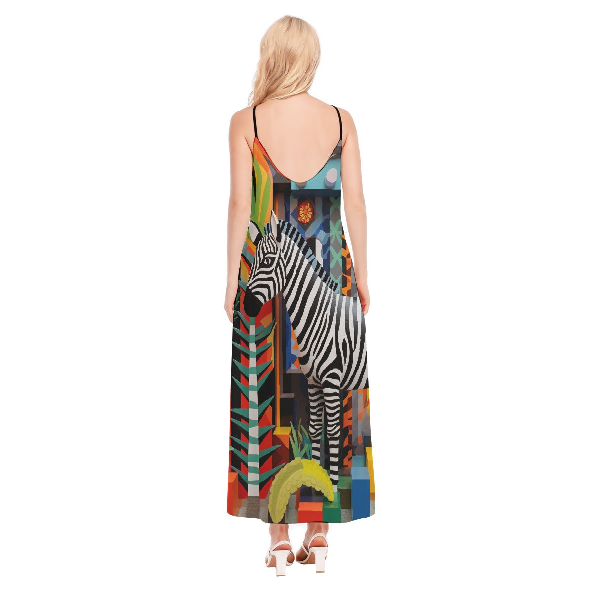 All-Over Print Women's Sling Dress