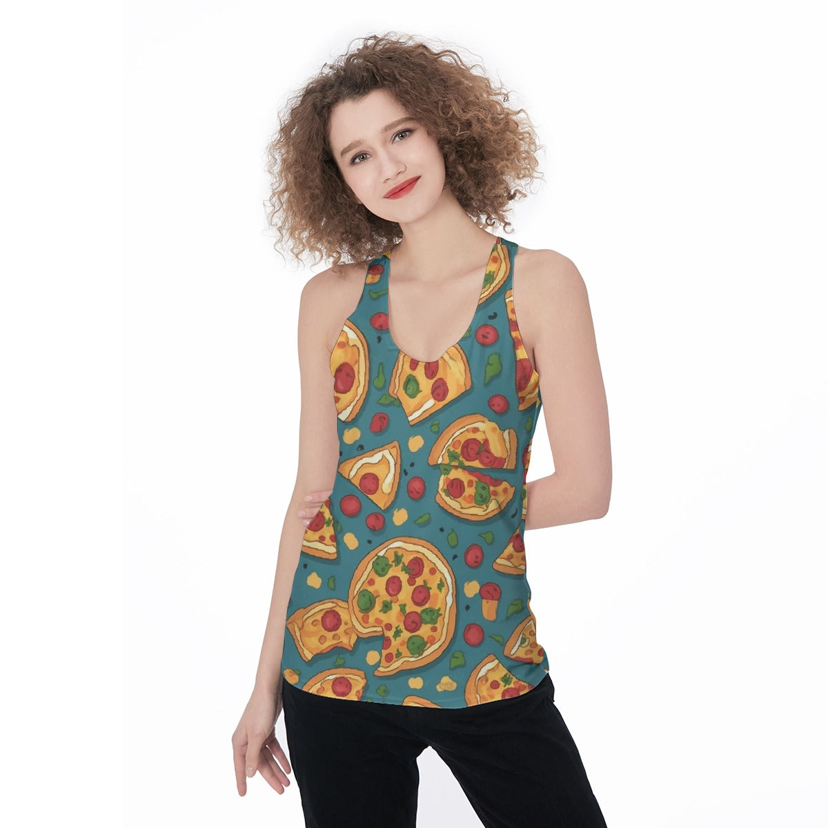 All-Over Print Women's Racerback Tank Top