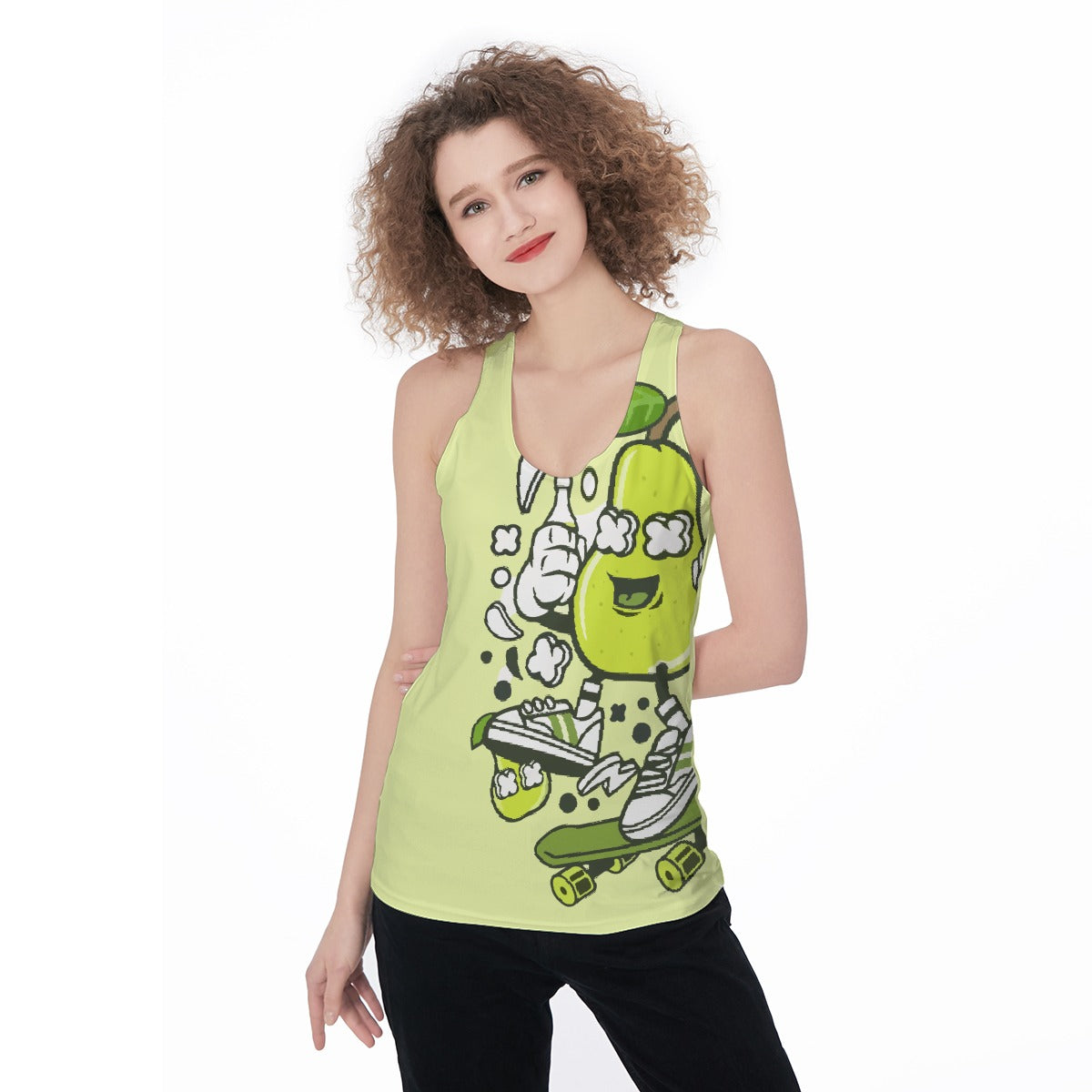 All-Over Print Women's Racerback Tank Top