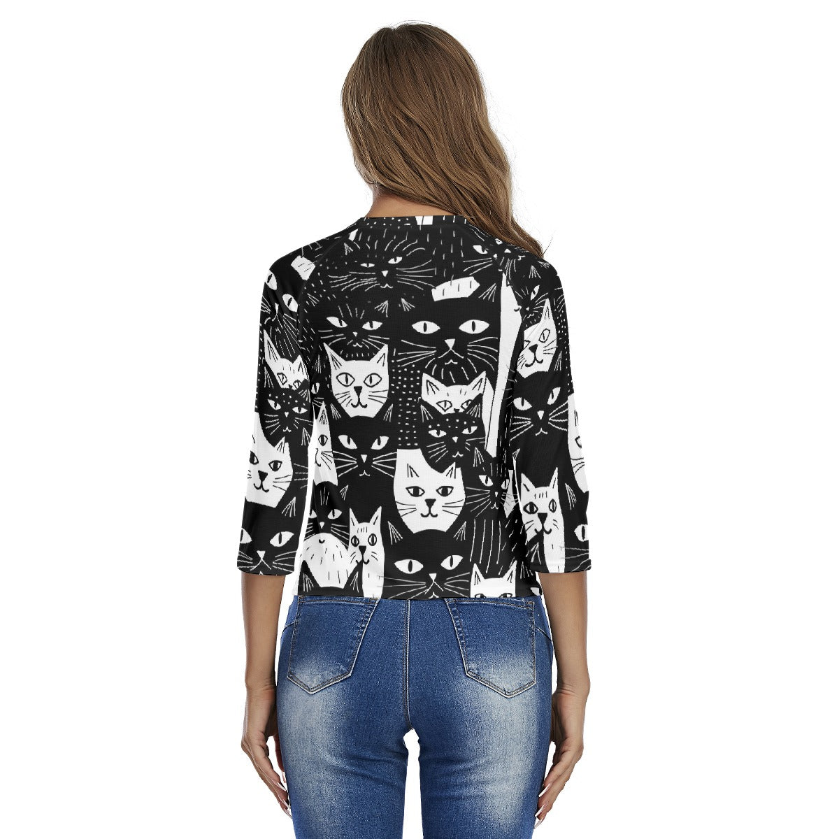 All-Over Print Women's Raglan Sleeves T-shirts