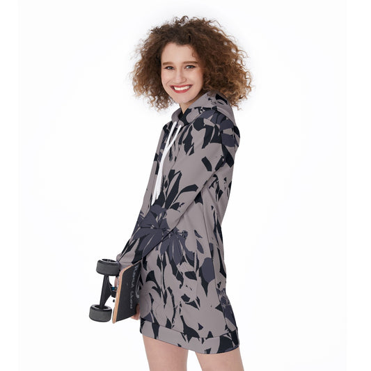 All-Over Print Women's Long Hoodie