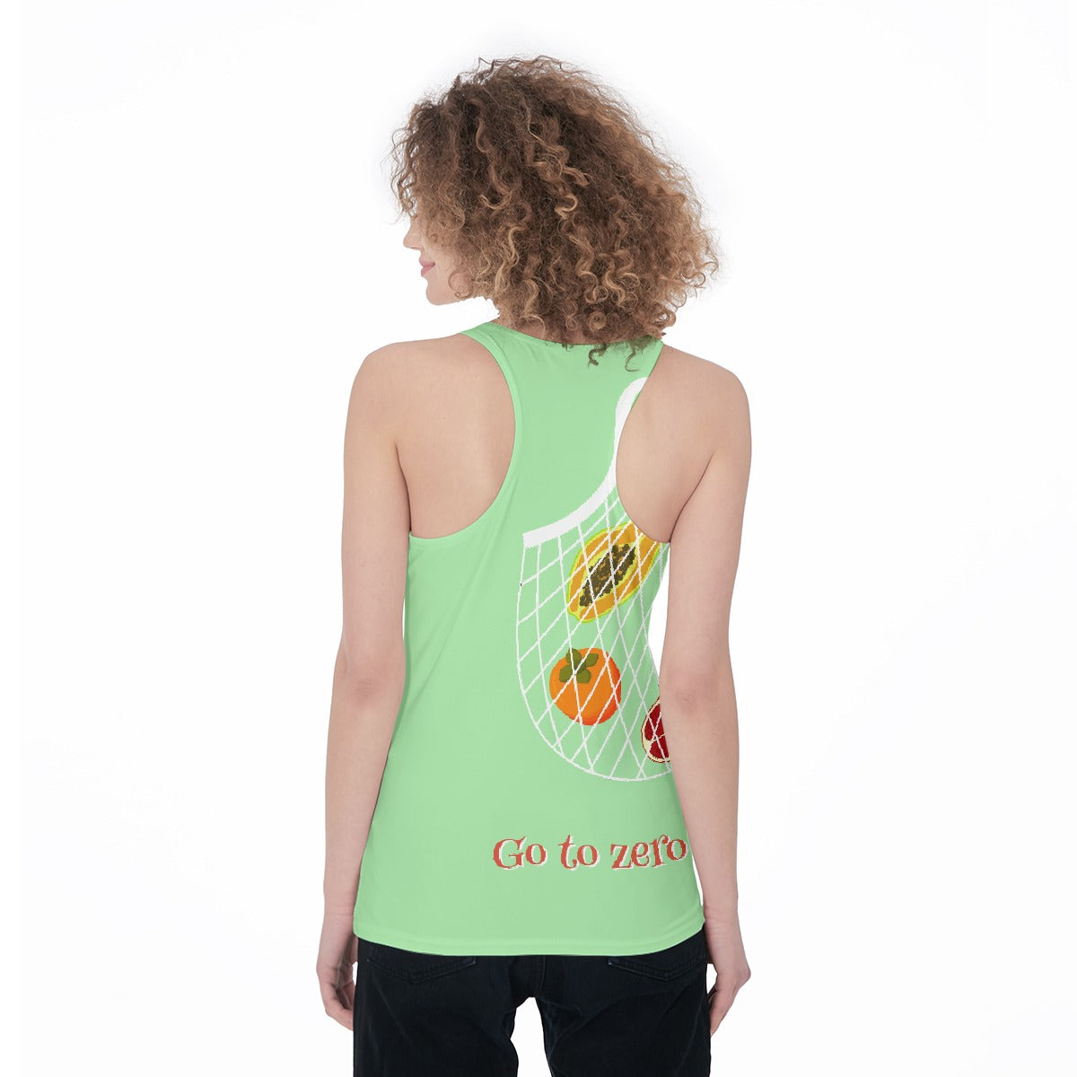 All-Over Print Women's Racerback Tank Top
