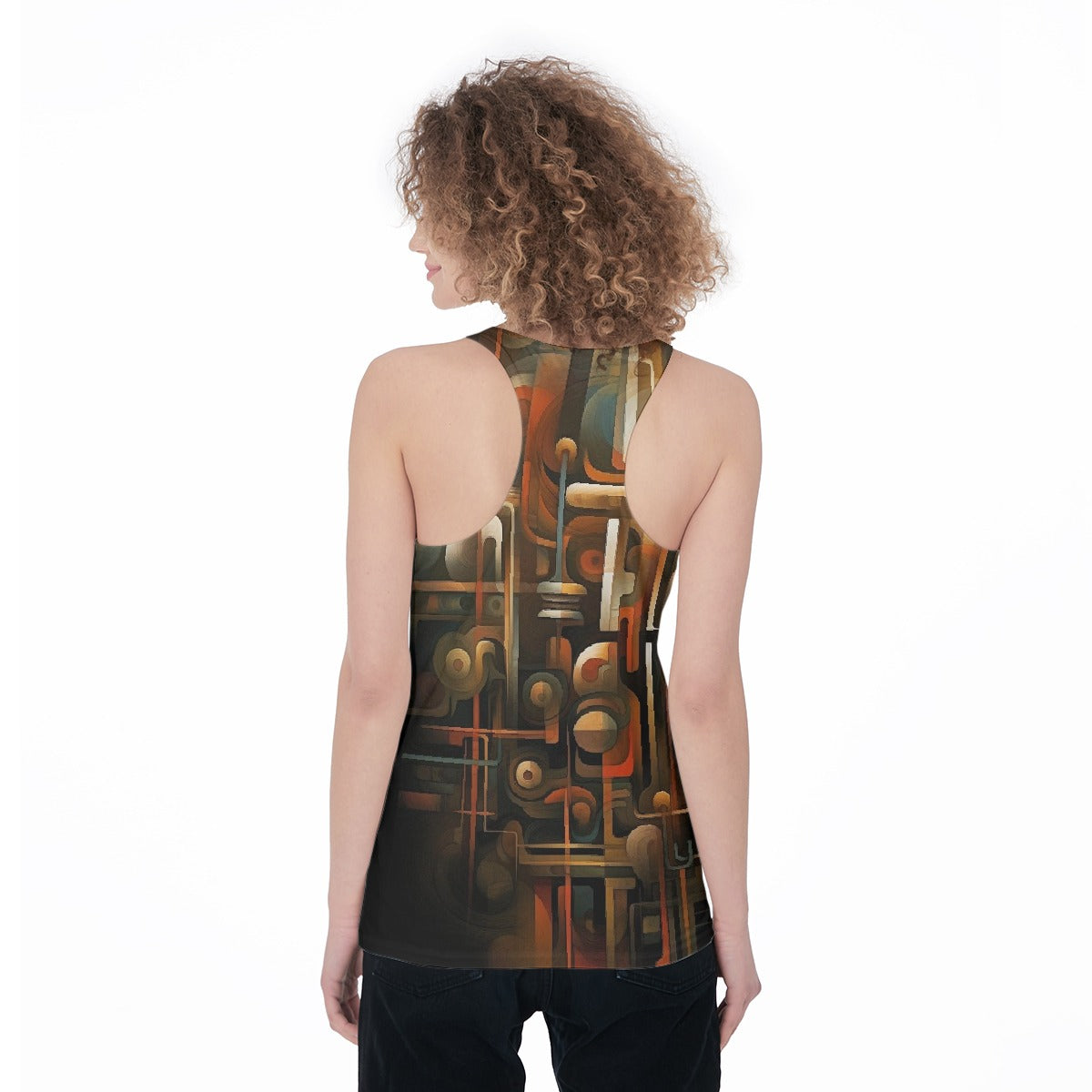 All-Over Print Women's Racerback Tank Top