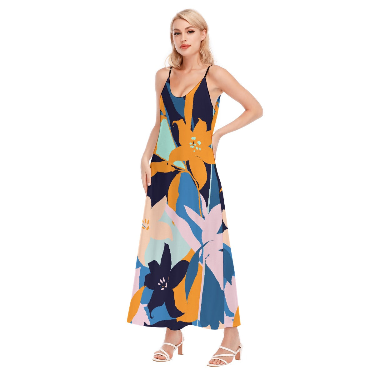 All-Over Print Women's Sling Dress