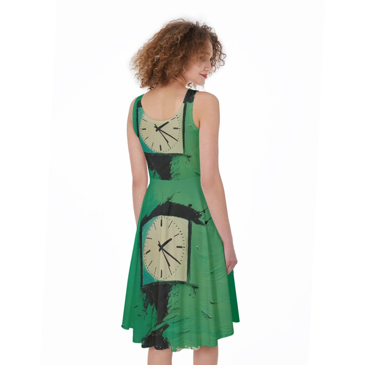 All-Over Print Women's Sleeveless Dress