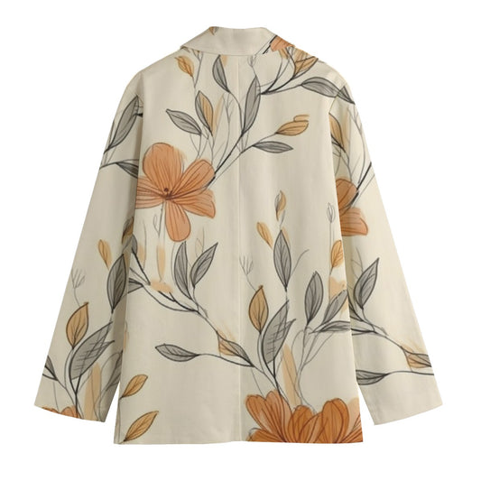 All-Over Print Women's Leisure Blazer