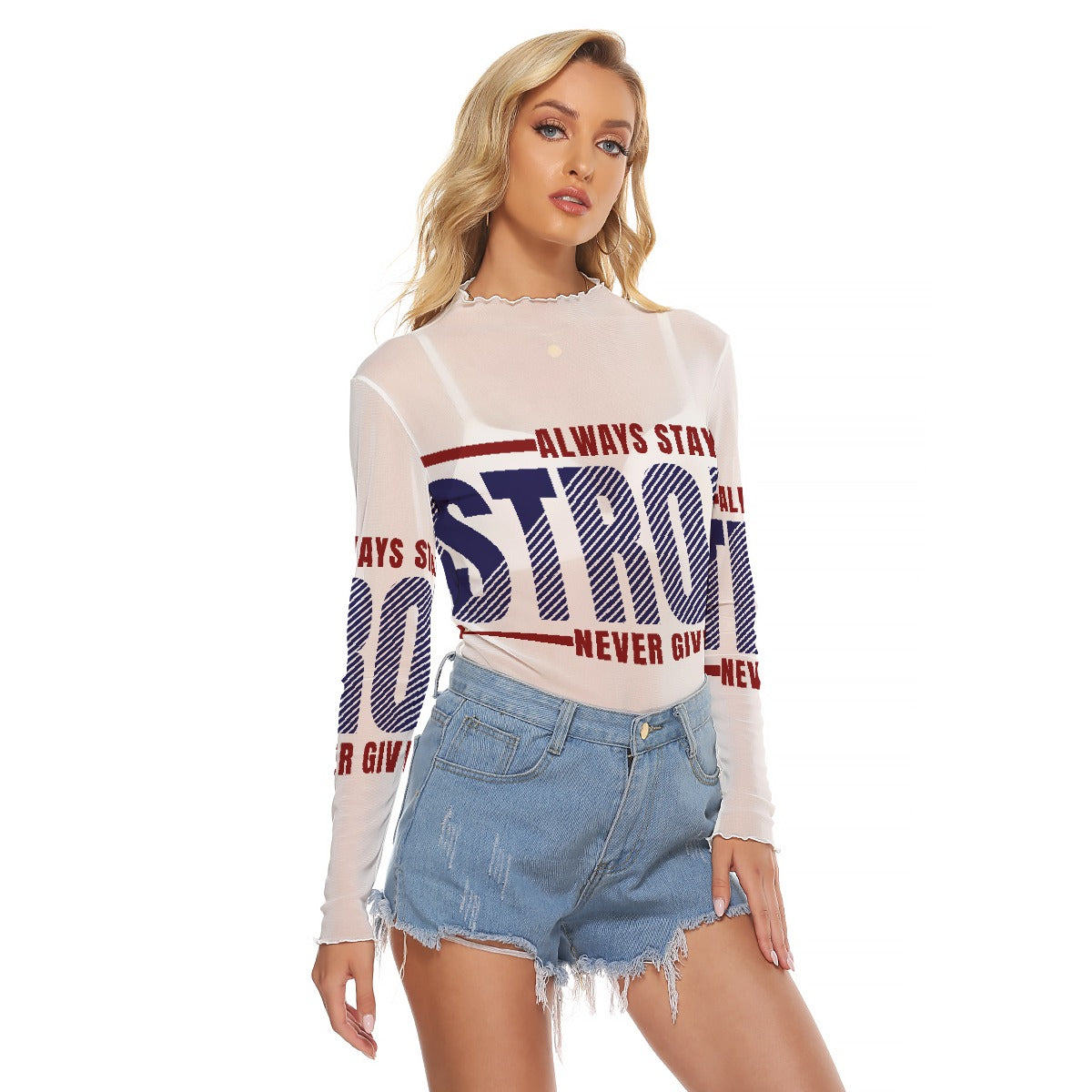 All-Over Print Women's Mesh T-shirt