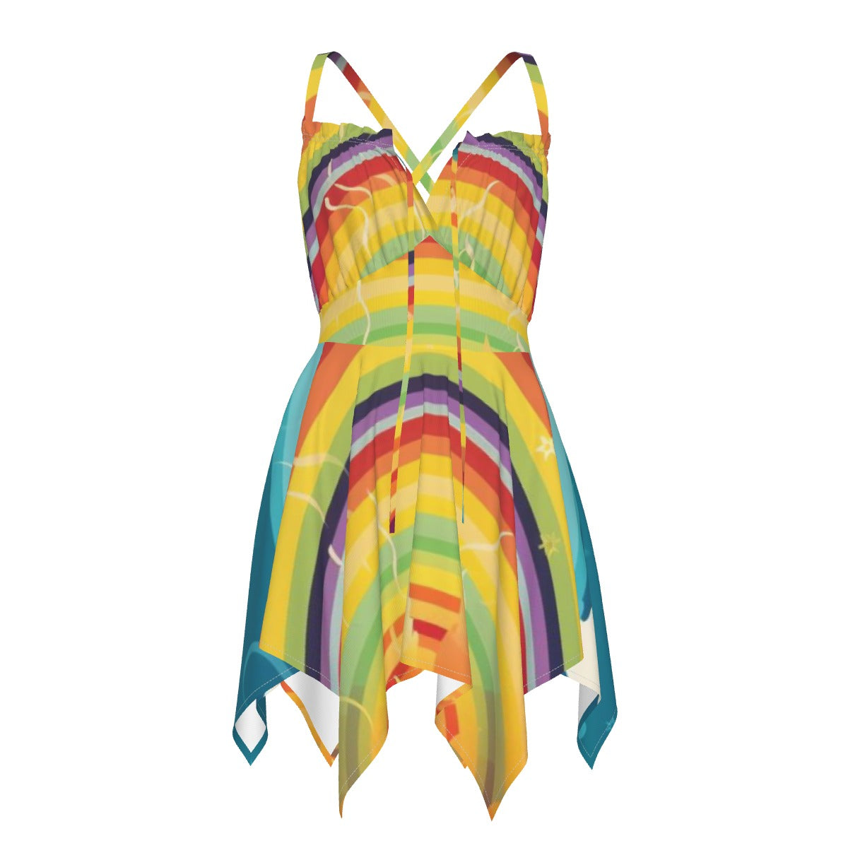 All-Over Print Women's Slip Dress