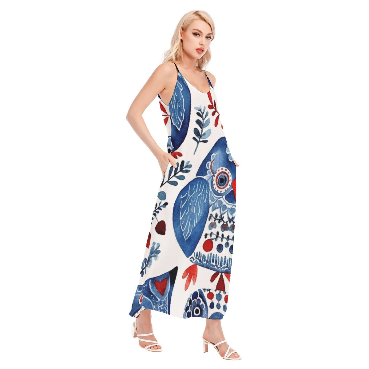 All-Over Print Women's Sling Dress
