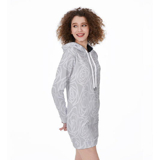 All-Over Print Women's Long Hoodie