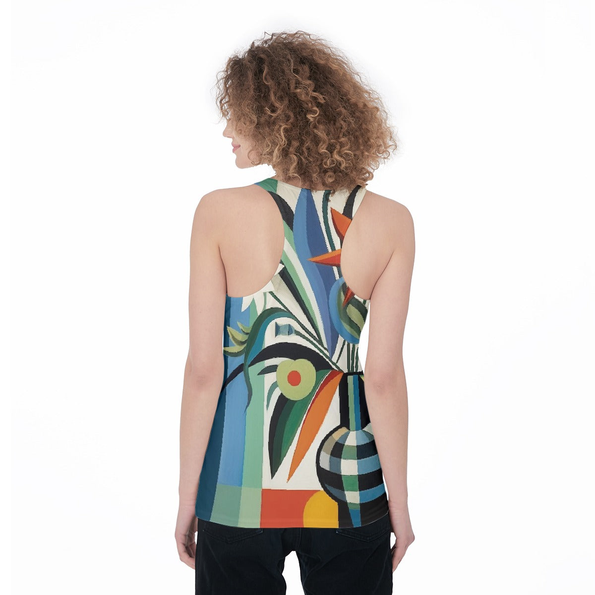 All-Over Print Women's Racerback Tank Top