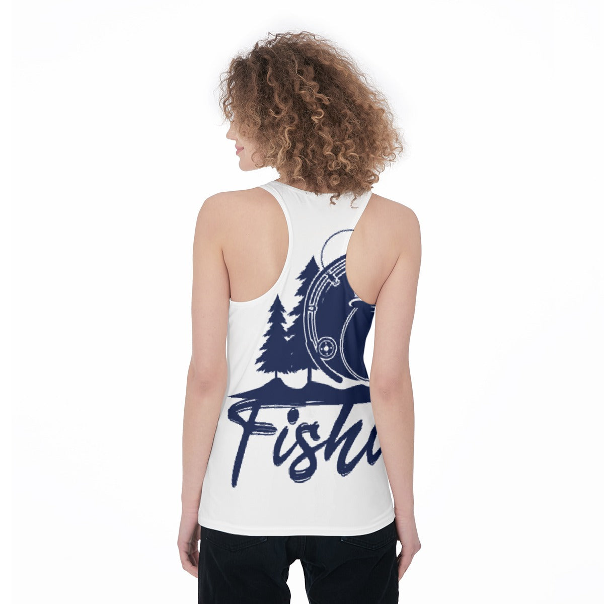All-Over Print Women's Racerback Tank Top