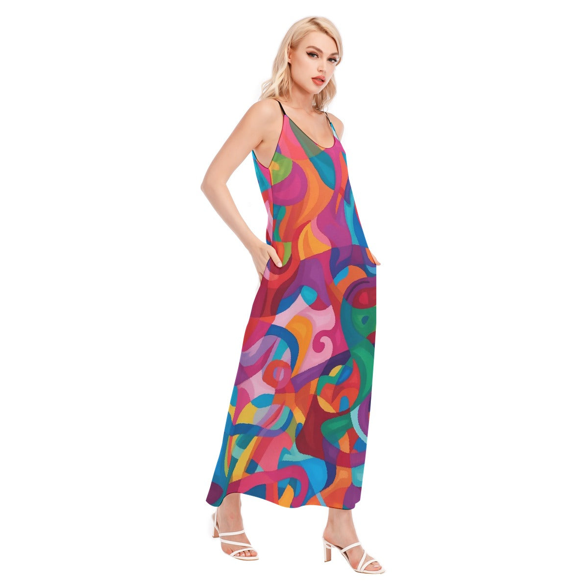 All-Over Print Women's Sling Dress