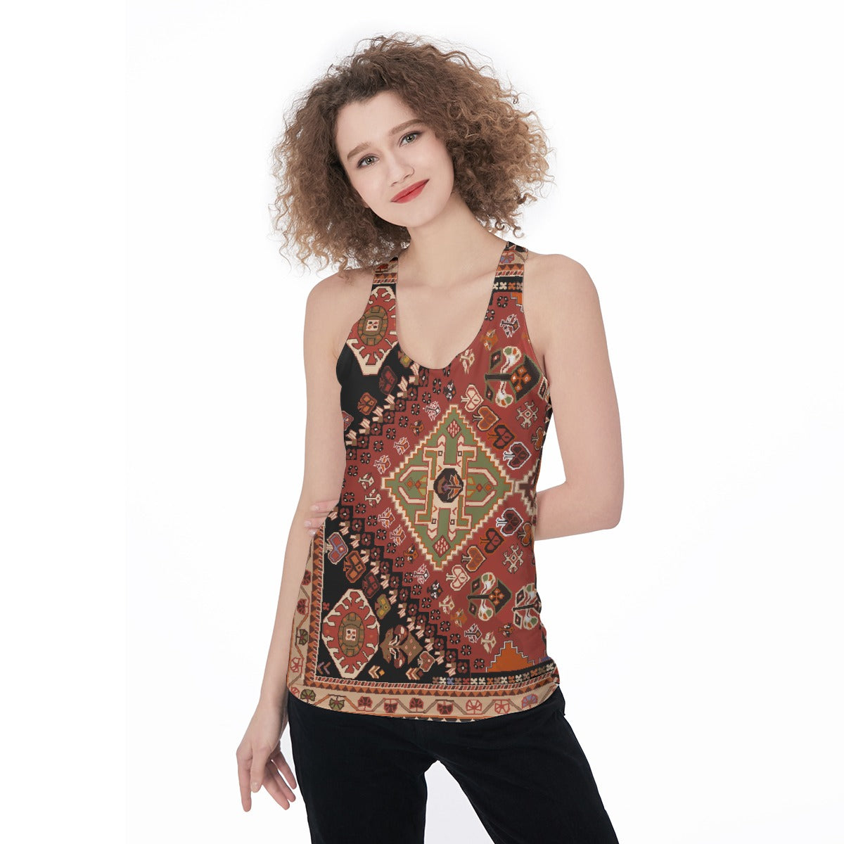 All-Over Print Women's Racerback Tank Top
