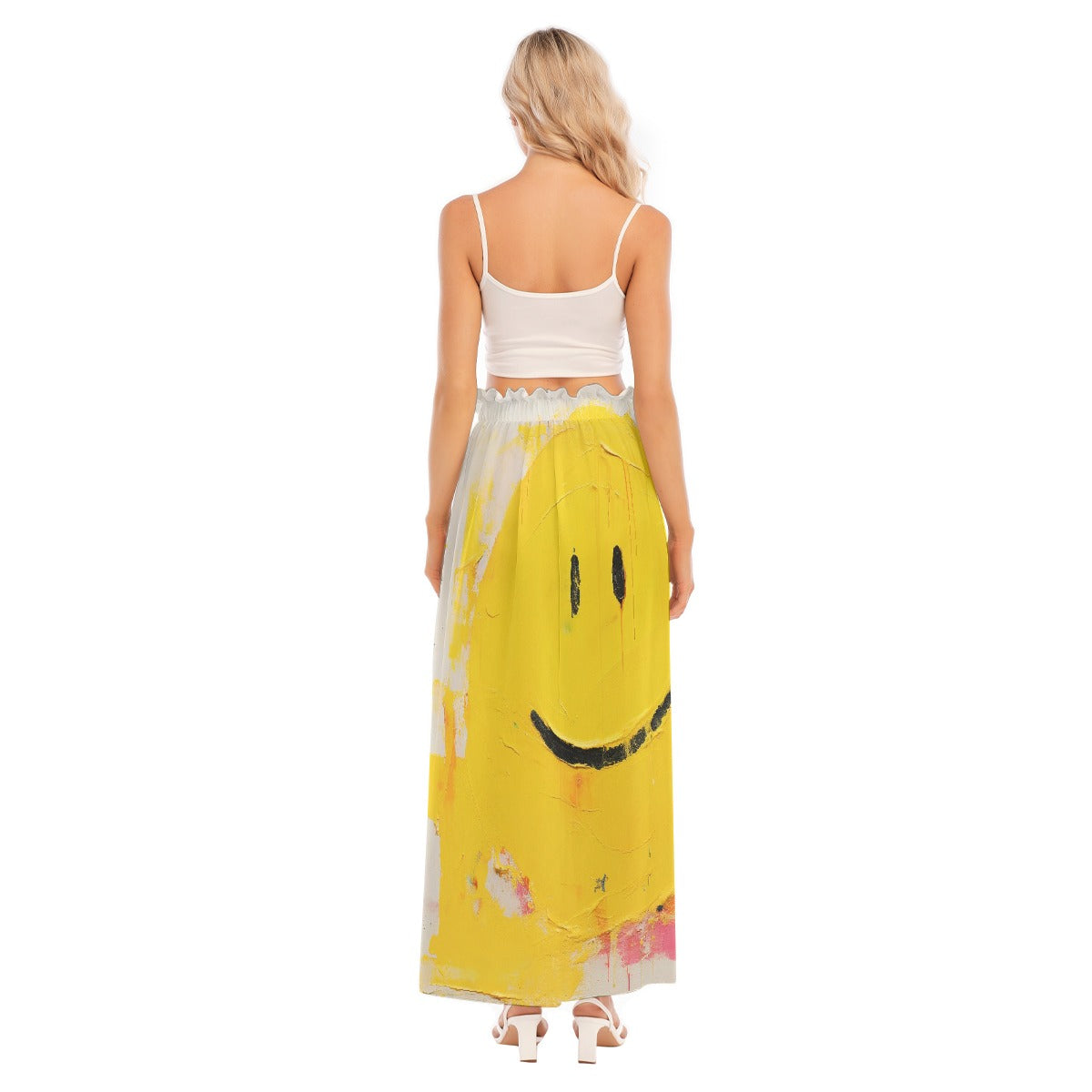 All-Over Print Women's Side Split Skirt
